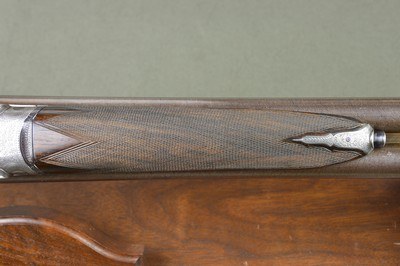 Stephen Grant 12 Bore Sidelock with 30” Nitro Damascus Barrels and Sidelever Opening – No. 2 of a Pair - Image 10 of 14