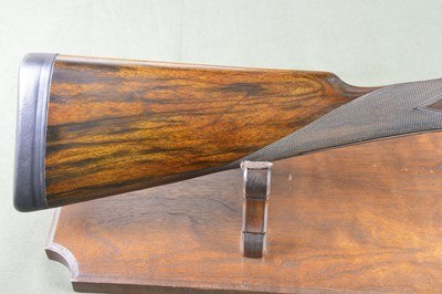 Stephen Grant 12 Bore Sidelock with 30” Nitro Damascus Barrels and Sidelever Opening – No. 2 of a Pair - Image 7 of 14