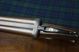 James MacNaughton & Sons 12 Bore “Edinburgh Gun” Skeleton Action with Long Lever Cocking Top Lever and 30” Highly Figured Damascus Barrels - Image 5 of 15
