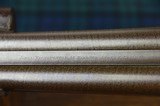 James MacNaughton & Sons 12 Bore “Edinburgh Gun” Skeleton Action with Long Lever Cocking Top Lever and 30” Highly Figured Damascus Barrels - Image 14 of 15