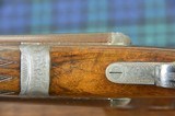 James MacNaughton & Sons 12 Bore “Edinburgh Gun” Skeleton Action with Long Lever Cocking Top Lever and 30” Highly Figured Damascus Barrels - Image 3 of 15