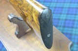 James MacNaughton & Sons 12 Bore “Edinburgh Gun” Skeleton Action with Long Lever Cocking Top Lever and 30” Highly Figured Damascus Barrels - Image 9 of 15