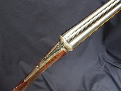 James MacNaughton & Sons 12 Bore Edinburgh Round Action Ejector – Great Engraving and Highly Figured French Walnut - Image 11 of 14