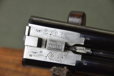 James MacNaughton & Sons 12 Bore Edinburgh Round Action Ejector – Great Engraving and Highly Figured French Walnut - Image 14 of 14