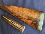 John Dickson & Son 12 Bore Hammergun with 30” Damascus Barrels - 7 of 13