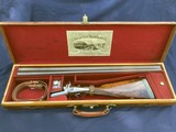 John Dickson & Son 12 Bore Hammergun with 30” Damascus Barrels - 6 of 13