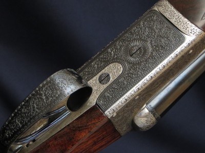 John Blanch & Son 12 Bore Best Boxlock Ejector with Exquisite Engraving and 29” Barrels – 2-3/4” - Image 3 of 12
