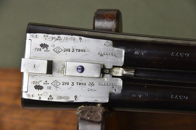 Stephen Grant & Sons 12 Bore Sidelock Ejector with 30” Barrels and Highly Figured Stock and Forearm – No.1 of a Pair - Image 12 of 12