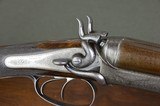 Boss & Co. 12 Bore Back Action Hammergun with 30” Nitro Damascus 2-3/4” Barrels and Sidelever Opening - Image 1 of 15
