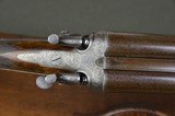 Boss & Co. 12 Bore Back Action Hammergun with 30” Nitro Damascus 2-3/4” Barrels and Sidelever Opening - Image 4 of 15