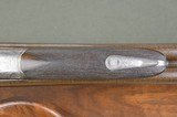 Boss & Co. 12 Bore Back Action Hammergun with 30” Nitro Damascus 2-3/4” Barrels and Sidelever Opening - Image 10 of 15