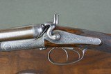 Boss & Co. 12 Bore Back Action Hammergun with 30” Nitro Damascus 2-3/4” Barrels and Sidelever Opening - Image 6 of 15