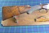 Charles Osborne Boxlock Ejector with 30” Very Highly Figured Nitro Damascus Barrels - Image 8 of 13