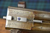 Charles Osborne Boxlock Ejector with 30” Very Highly Figured Nitro Damascus Barrels - Image 13 of 13