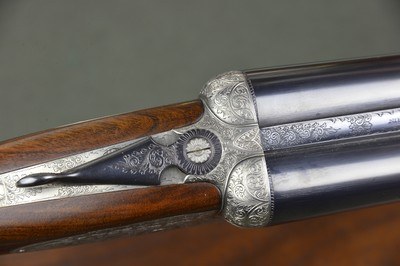 Excellent Condition 12 Gauge AyA No. 2 Round Body with 29” Barrels and Highly Figured European Walnut - Image 4 of 14
