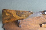 John Blanch Barlock 12 Bore Hammergun with 30” Nitro Damascus Barrels 2-3/4” and Beautiful French Walnut Stock - Image 8 of 13