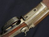 J. Blanch & Son 12 Bore Back Action Hammergun with Sidelever Opening and Nitro Damascus Barrels - Image 3 of 12