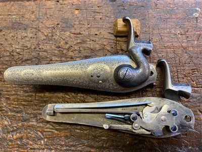 J. Blanch & Son 12 Bore Back Action Hammergun with Sidelever Opening and Nitro Damascus Barrels - Image 8 of 12
