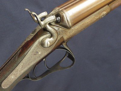 J. Blanch & Son 12 Bore Back Action Thumblever Hammergun with 29” Nitro Damascus Barrels - Image 2 of 13