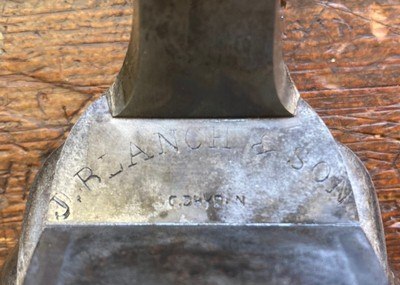 J. Blanch & Son 12 Bore Back Action Thumblever Hammergun with 29” Nitro Damascus Barrels - Image 12 of 13