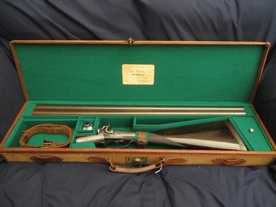 J. Blanch & Son 12 Bore Back Action Thumblever Hammergun with 29” Nitro Damascus Barrels - Image 6 of 13