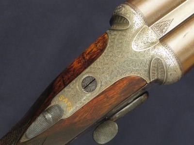Stephen Grant & Sons 12 Bore Sidelock Ejector with Sidelever and 30” Nitro Damascus Barrels - Image 2 of 12