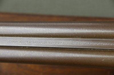 James MacNaughton & Sons 12 Bore “Edinburgh Gun” Round Action Ejector with Beautifully Figured Nitro Damascus Barrels - Image 10 of 15