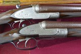 PAIR – Stephen Grant & Son 12 Bore Sidelock Ejectors with 30” Very Highly Figured Nitro Damascus Barrels and Highly Figured French Walnut - Image 2 of 12