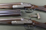 PAIR – Stephen Grant & Son 12 Bore Sidelock Ejectors with 30” Very Highly Figured Nitro Damascus Barrels and Highly Figured French Walnut - Image 11 of 12