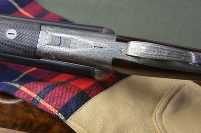 James MacNaughton & Sons Round Action Ejector – Original Nitro Steel Barrels – Profuse Engraving - Edinburgh - Image 3 of 15