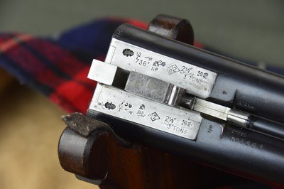 James MacNaughton & Sons Round Action Ejector – Original Nitro Steel Barrels – Profuse Engraving - Edinburgh - Image 15 of 15