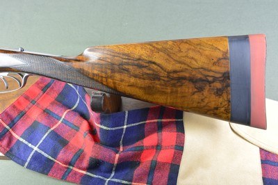 James MacNaughton & Sons Round Action Ejector – Original Nitro Steel Barrels – Profuse Engraving - Edinburgh - Image 9 of 15