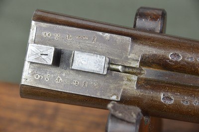 Thomas Woodward 12 Bore Sidelock with 30” Highly Figured Nitro Damascus Barrels – 2-3/4” - Image 15 of 15