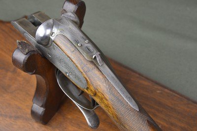 Thomas Woodward 12 Bore Sidelock with 30” Highly Figured Nitro Damascus Barrels – 2-3/4” - Image 14 of 15
