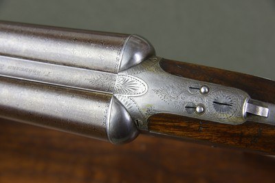 Thomas Woodward 12 Bore Sidelock with 30” Highly Figured Nitro Damascus Barrels – 2-3/4” - Image 2 of 15