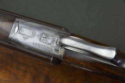 Thomas Woodward 12 Bore Sidelock with 30” Highly Figured Nitro Damascus Barrels – 2-3/4” - Image 4 of 15
