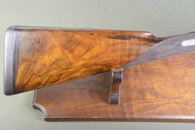 Cogswell & Harrison 20 Bore Back Action Hammergun with 29” Nitro Steel Barrels, Long Length of Pull, and Sidelever Opening – 2-3/4” Chambers - Image 9 of 15