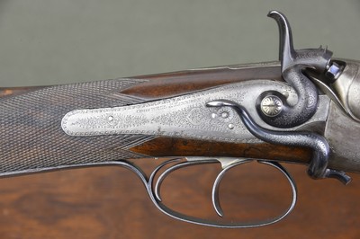 Cogswell & Harrison 20 Bore Back Action Hammergun with 29” Nitro Steel Barrels, Long Length of Pull, and Sidelever Opening – 2-3/4” Chambers - Image 1 of 15