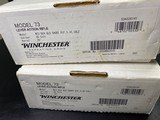 Two Winchester 1873 Very Limited Edition “BLACK GOLD” 45 Colt - 13 of 15