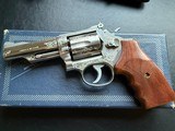 Smith & Wesson Engraved 66 no dash