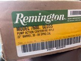 NEW IN BOX REMINGTON 7600 PUMP ACTION RIFLE 30-06 WITH WOOD STOCK BRAND NEW IN BOX - 11 of 15