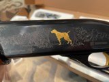 REMINGTON 1100 LT 20 SPORTING 20 ENGRAVED AND GOLD INLAYED SHOTGUN IN BOX WITH SUPER FANCY WOOD HARD TO FIND WITH REM CHOKES - 4 of 15