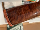 REMINGTON 1100 LT 20 SPORTING 20 ENGRAVED AND GOLD INLAYED SHOTGUN IN BOX WITH SUPER FANCY WOOD HARD TO FIND WITH REM CHOKES - 2 of 15