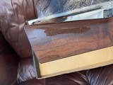 BROWNING SA 22 gorgeous wood and metal .22 takedown engraved rifle unfired in box wow amazing gun - 4 of 14