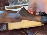 BROWNING SA 22 gorgeous wood and metal .22 takedown engraved rifle unfired in box wow amazing gun - 10 of 14