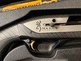 Browning Maxus Sporting 12 ga shotgun Carbon Fiber New in case 28