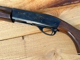 Remington 1100 semi auto 20 gauge shotgun, in great condition vent rib barrel works perfectly, super fancy wood - 6 of 15