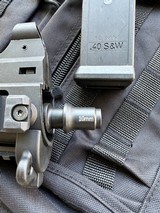 Tommy Built TMP 10mm HK UMP pistol clone - 7 of 8