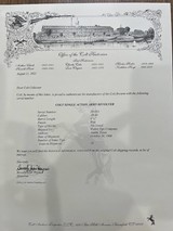 Lettered Colt SAA – 38 WCF with 4 3/4” barrel - 12 of 12