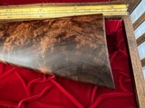 Factory Master Engraved and Gold Inlaid Belgian Browning Superposed American Mallard Edition Shotgun with Case - 6 of 14